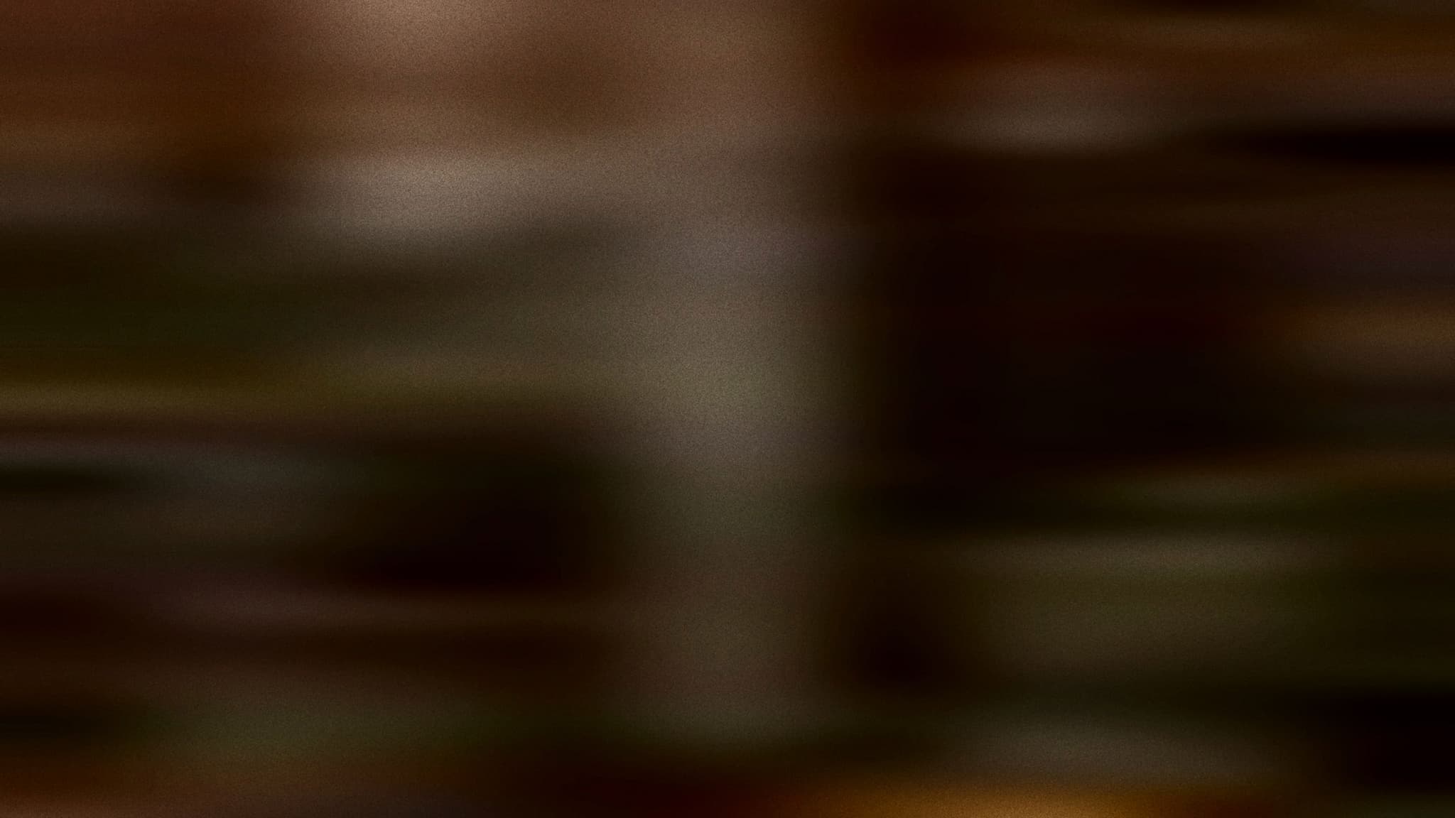 Abstract motion blur in amber and brown